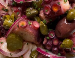 Salpicón de marisco de pulpo en El Pollo